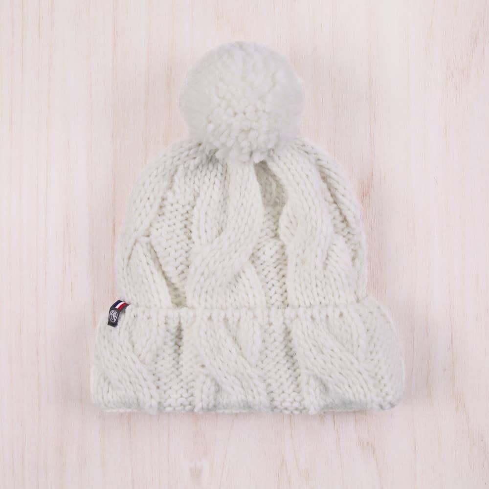 MAISON BONNEFOY – wholesale Beanie – Women's – Cyrielle beanie with pompom4