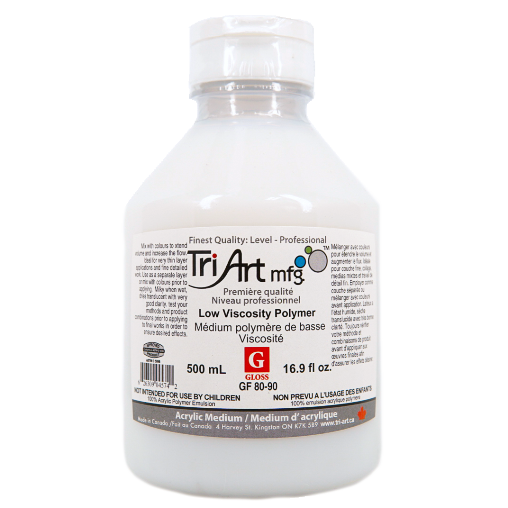 Tri-Art Mediums Low Viscosity Polymer for wholesale on Faire0