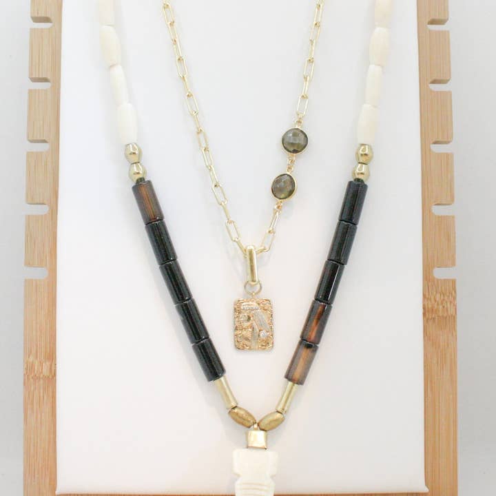 bungalowBlonde Jewelry – Großhandel Kette mit Anhänger/Charm – Vahira Arrow Halskette2