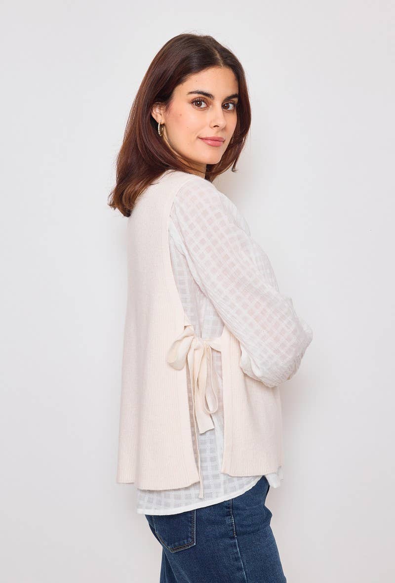 SUNNY STUDIO - Wholesale Knit Top - Women's - Women's long-sleeve sweatshirt2