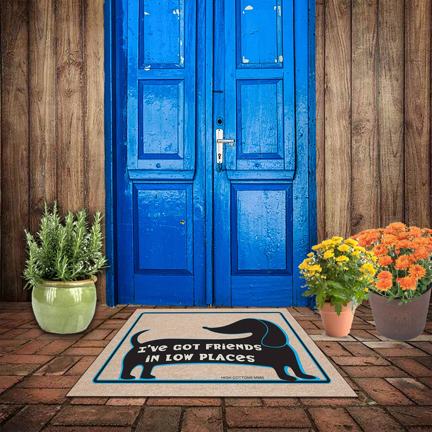 High Cotton Gifts - Wholesale Door Mat - Friends In Low Places Doormat2