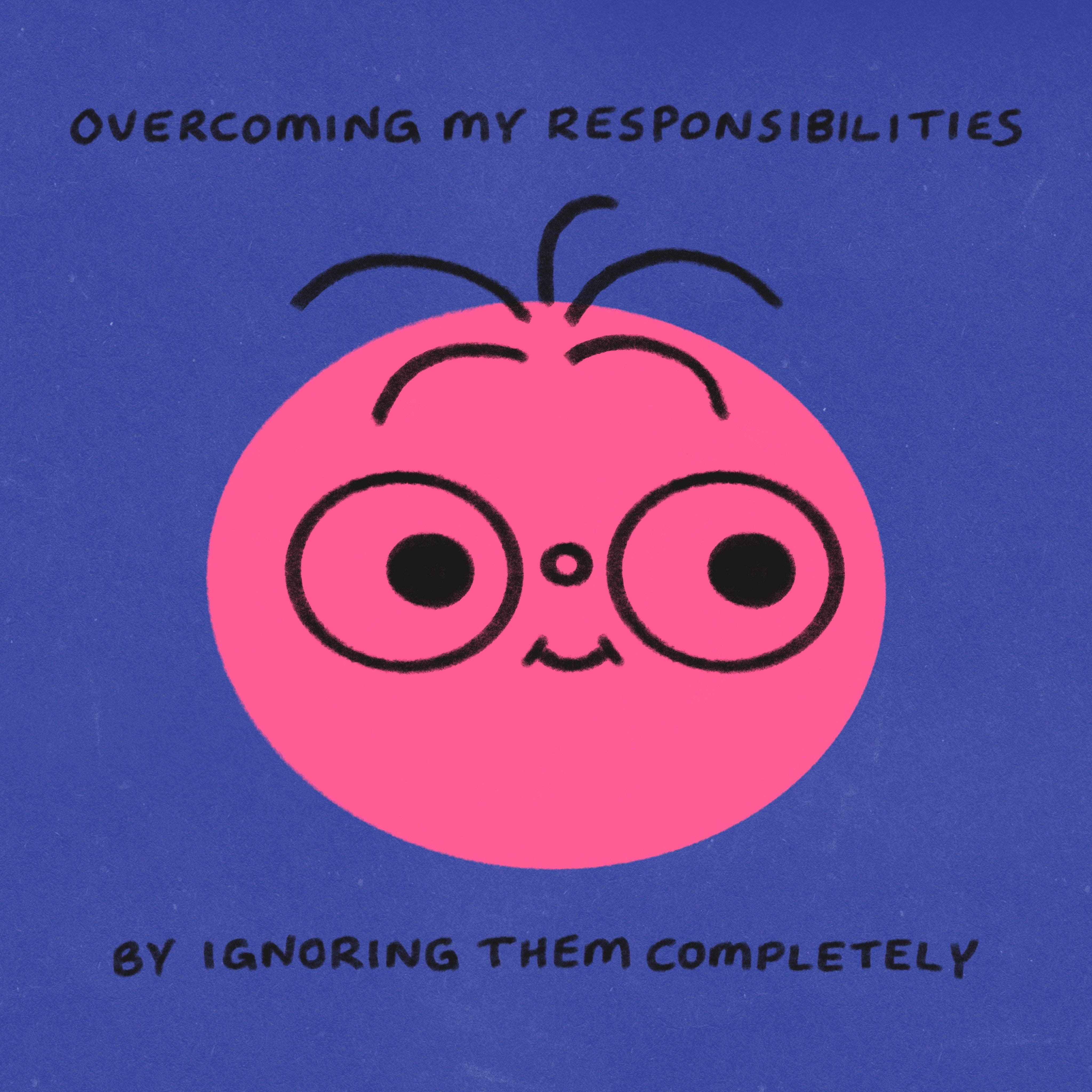 Orange Juice For Dinner – wholesale Art print – Overcoming My Responsibilities0