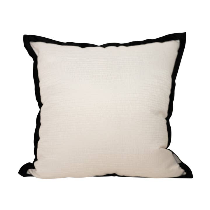 Coussin Jacquard à Motif Texturé Chenille pour la vente par Casa Mia