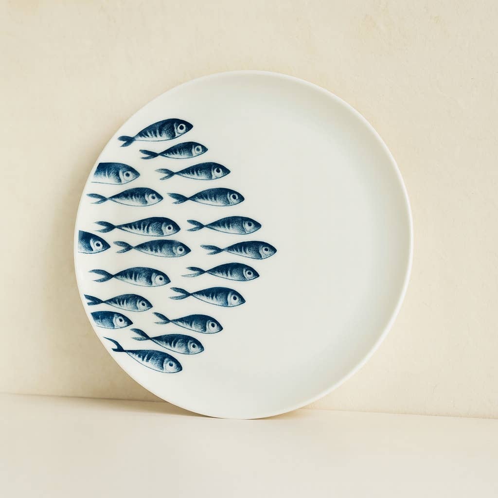 Novastyl - Wholesale Dinner Plate - PESCARE flat plate 26.5cm in porcelain1