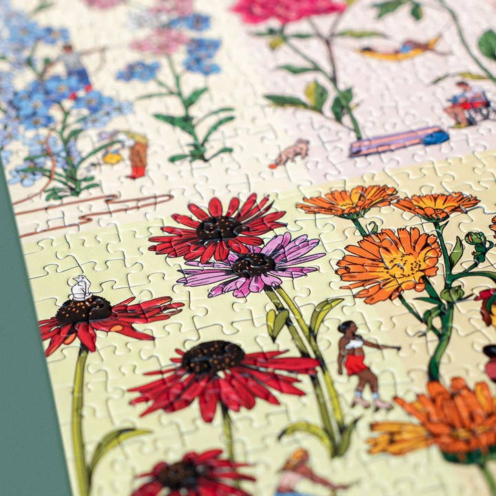 Willa Wunst GmbH - Wholesale Puzzle - Adult - Through the Flower Puzzle1