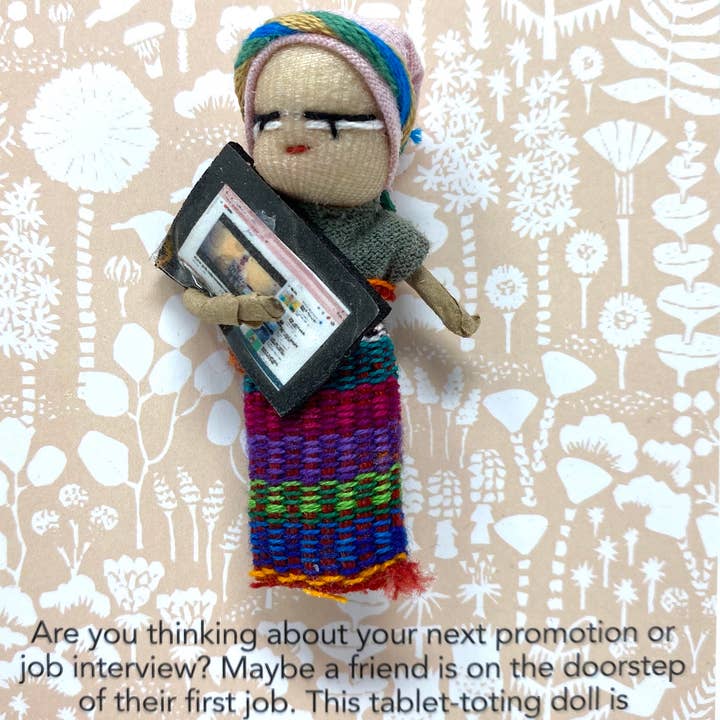 Sam & Nala | intentional style for pets & their people - Wholesale Doll - Kids - Worry Doll- Career (Made by hand in Guatemala)- Fair Trade