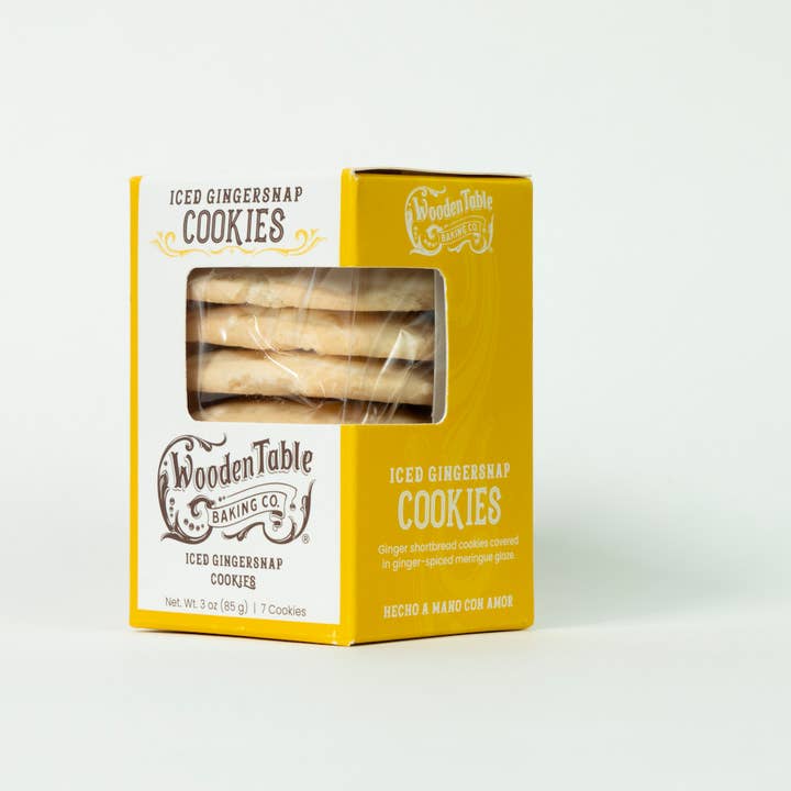 Wooden Table Baking Company - Wholesale Cookie - Ginger Meringue Tea Cookies3