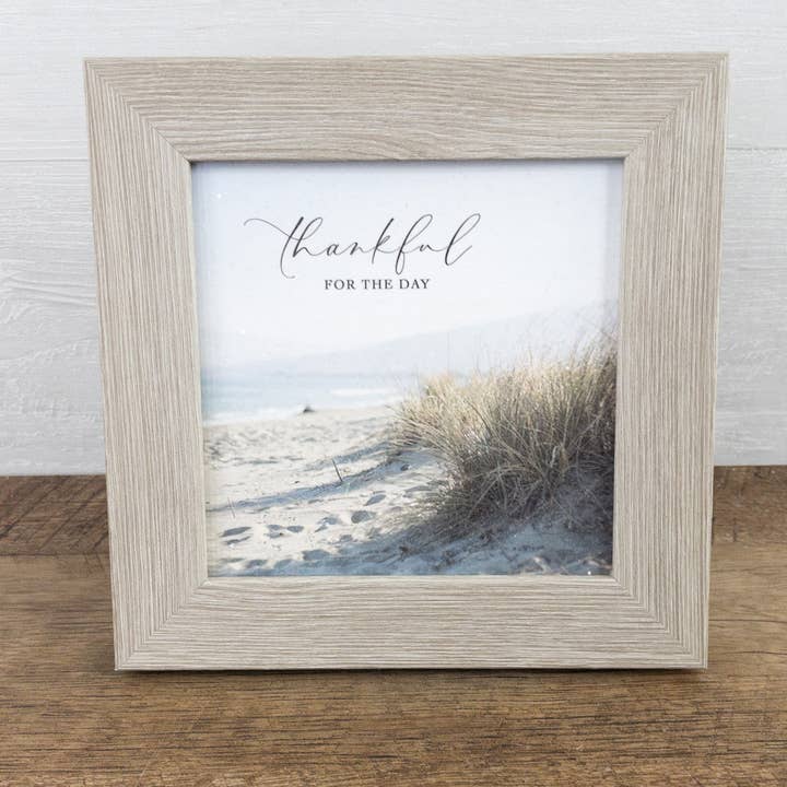 Thankful For The Day Lake Ocean Beach Art Sign Decor for wholesale by Summer Snow Art