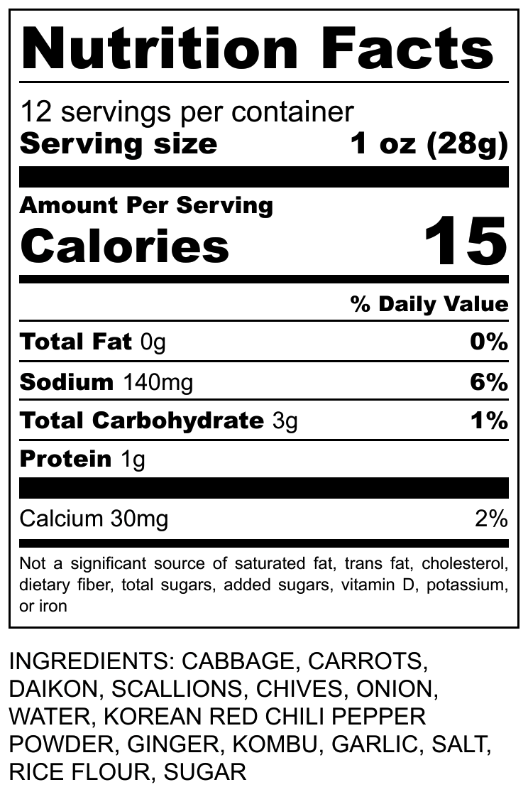 Alive Ferments – wholesale Pickled vegetables – Kimchi - Spicy3