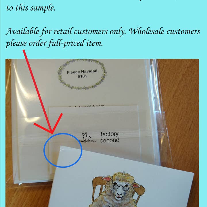 Woodfield Press - Wholesale Stationery/Notecard Set - #6108B - Homemade Enclosure Cards