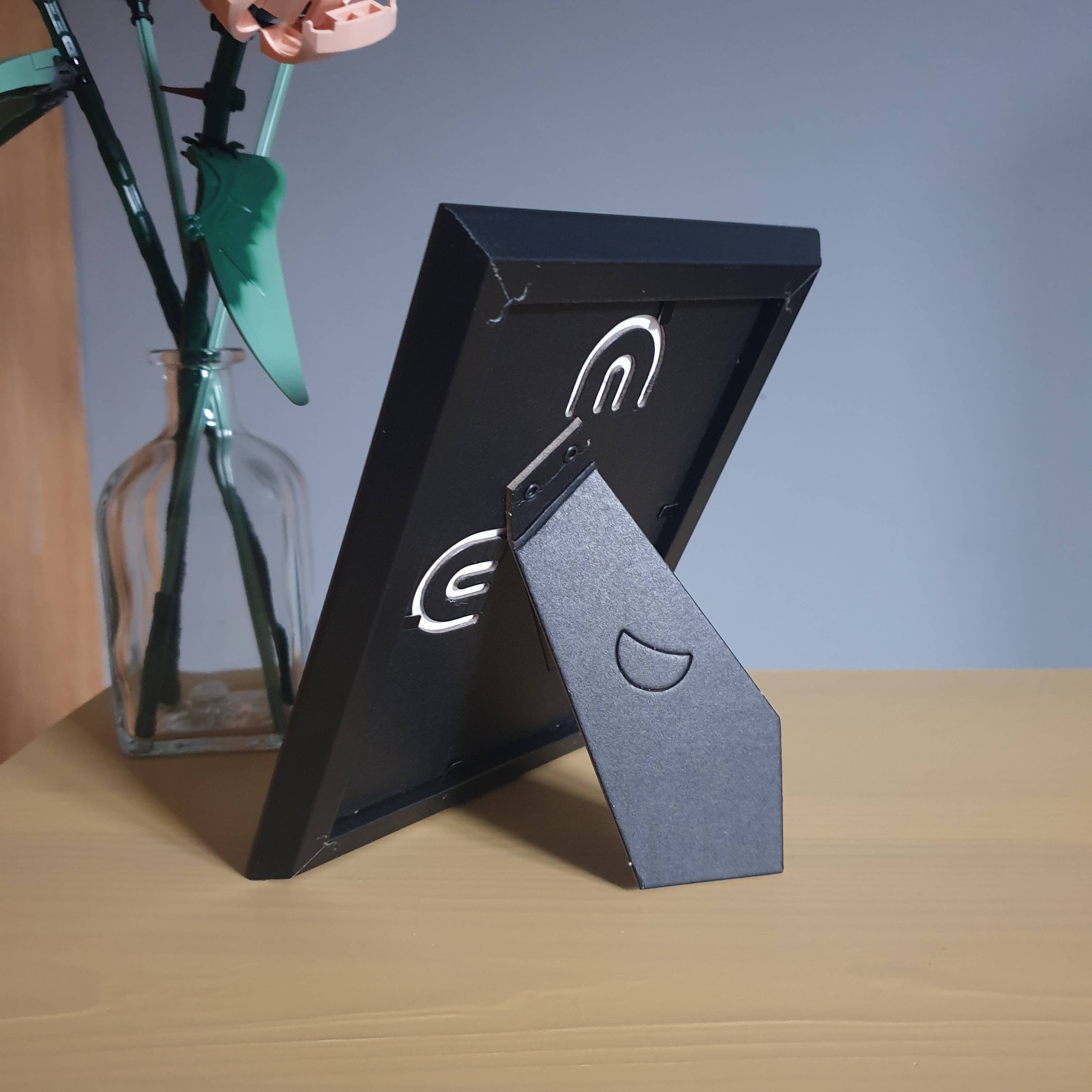 Lee McGuire Art - Venta al por mayor Ilustración - Impresión enmarcada de 4 x 6 pulgadas sobre rododendro de la costa de Washington en forma de lluvia4