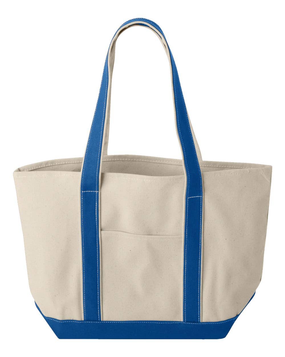 Total Apparel - Wholesale Tote Bag - Unisex - Windward Large Cotton Canvas Boat Tote | Beach Tote 88713