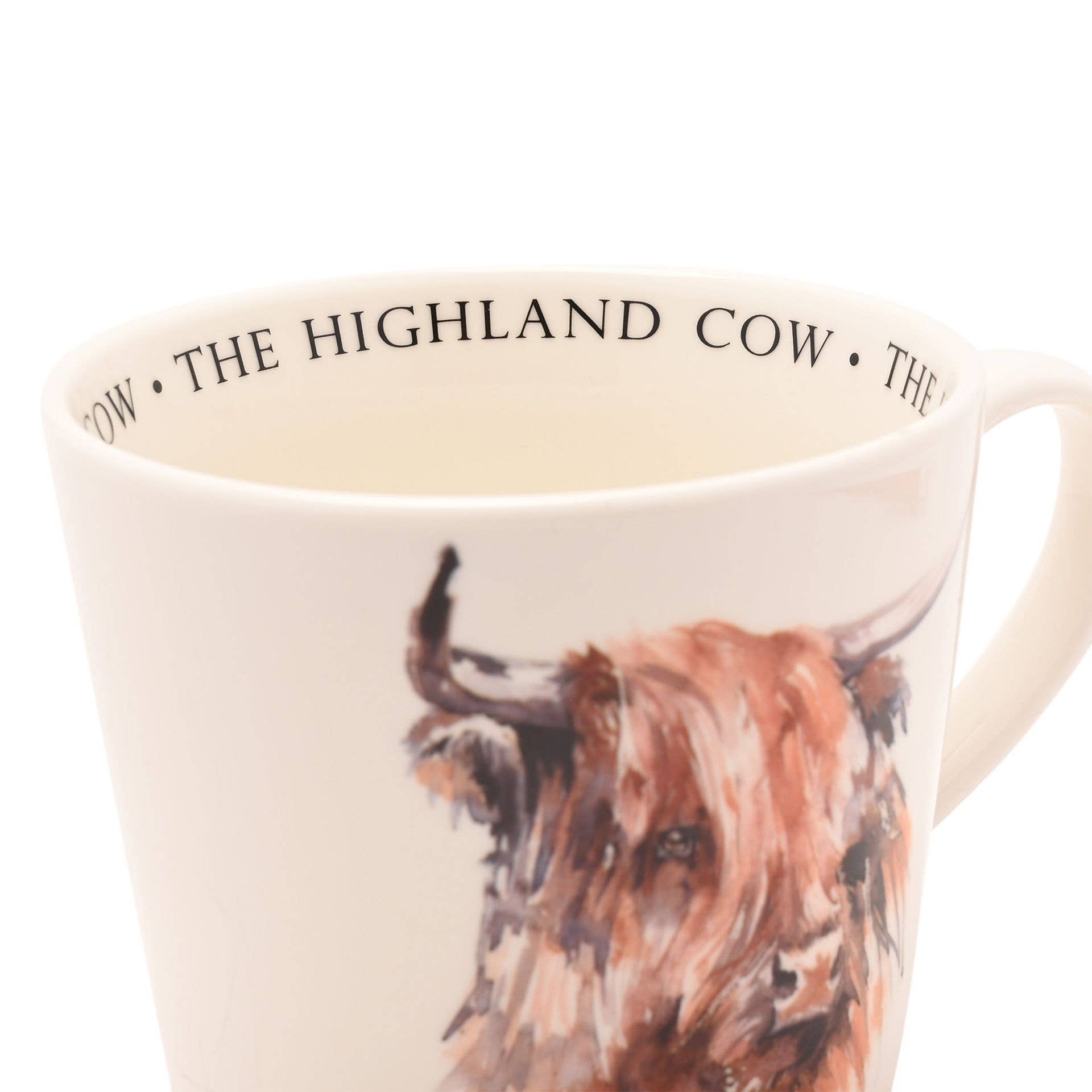 WIDDOP and Co. - Wholesale Drinking Glass/Cup - Meg Hawkins Cup - Highland Cow4