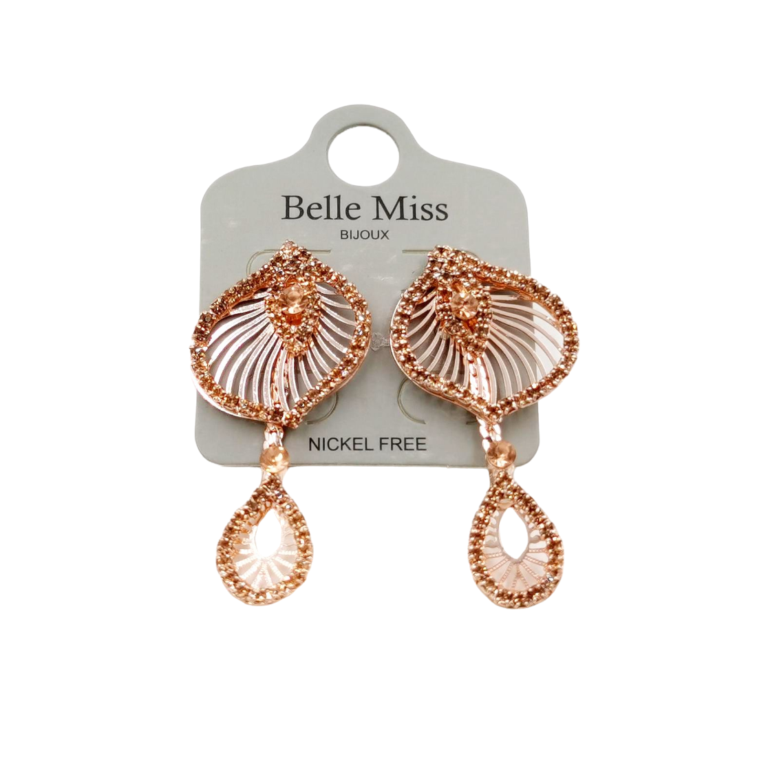 BELLE MISS - Vendita all'ingrosso Orecchini pendenti - Orecchino a bottone Wissak1