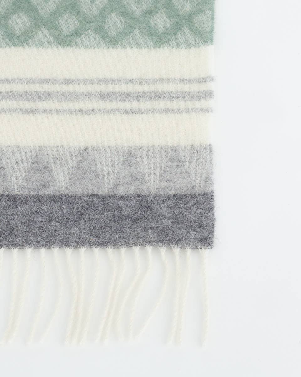 MoST – wholesale Prydnadsfilt – Ullfilt UGLE grön4