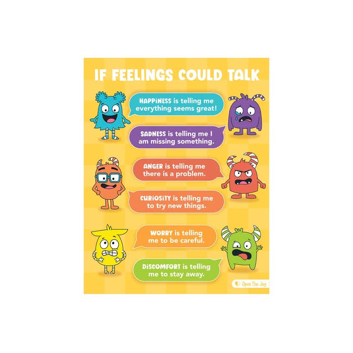 Open The Joy - Wholesale Poster - Emotions Poster Pack5