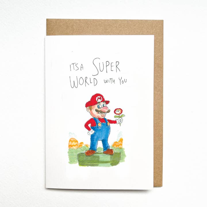 It's a Super World With You and other Purchase Wholesale superworms. Free Returns & Net 60 Terms on Faire trending on Faire.