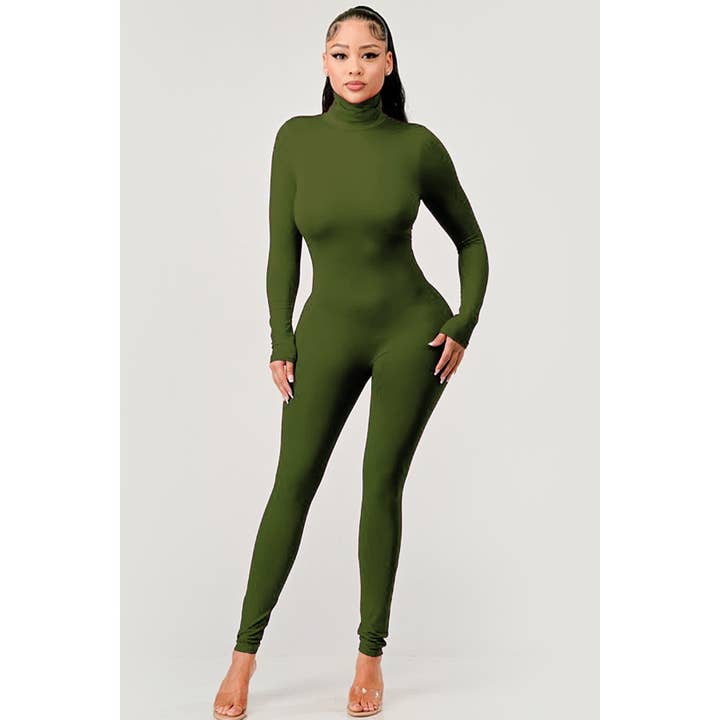 Jumpsuit mit Rollkragen für den Großhandel von HiteJeans