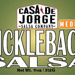 Casa De Jorge Salsa - Wholesale Salsa - Pickleback Salsa - Medium
