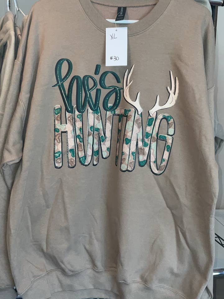 He’s Hunting for wholesale by Feathered Tracks Co.