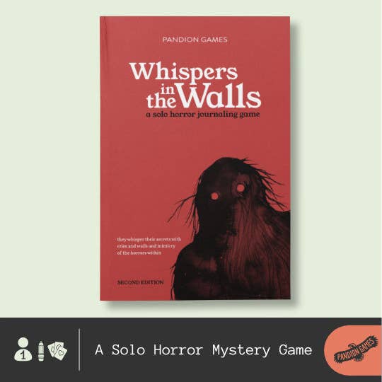 Pandion Games - Wholesale Board Game - Whispers in the Walls 2e