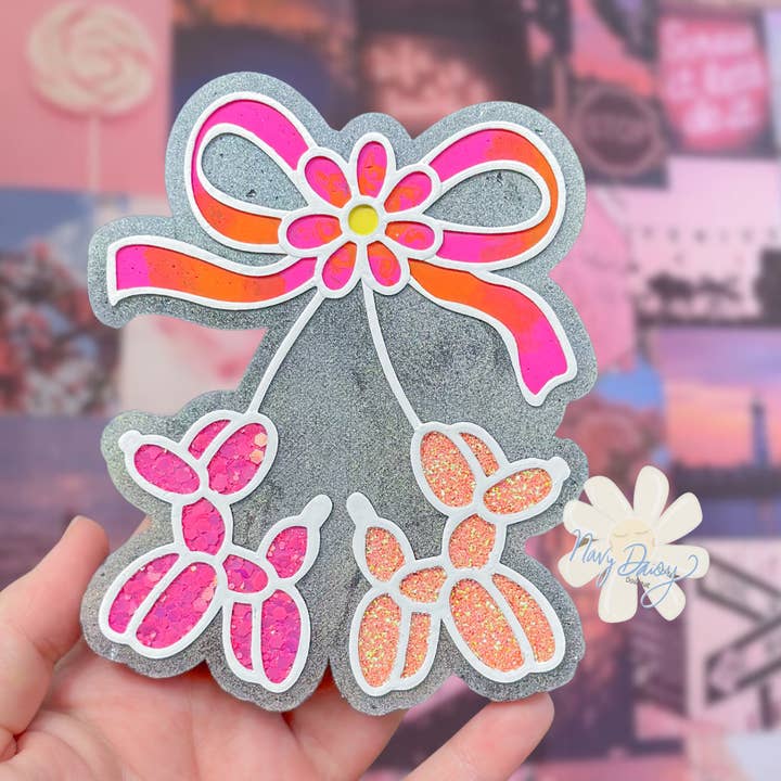 Balloon Dog Coquette Car Freshie for wholesale by Navy Daisy Boutique