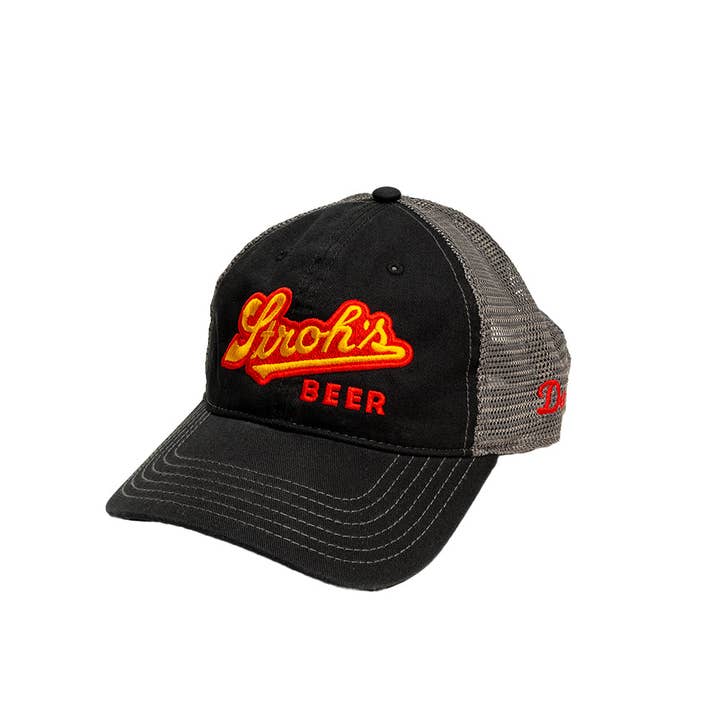 Detroit Shirt Co. - Wholesale Baseball Cap - Men's - Hat - Stroh's Detroit, Mi Classic Trucker