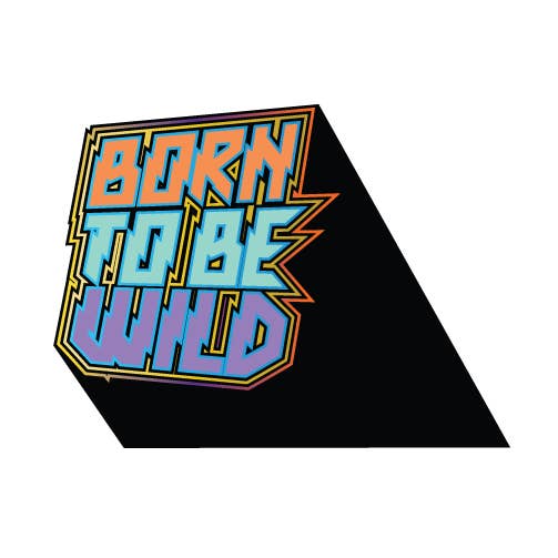 Né pour être sauvage pour la vente par CUCU Covers