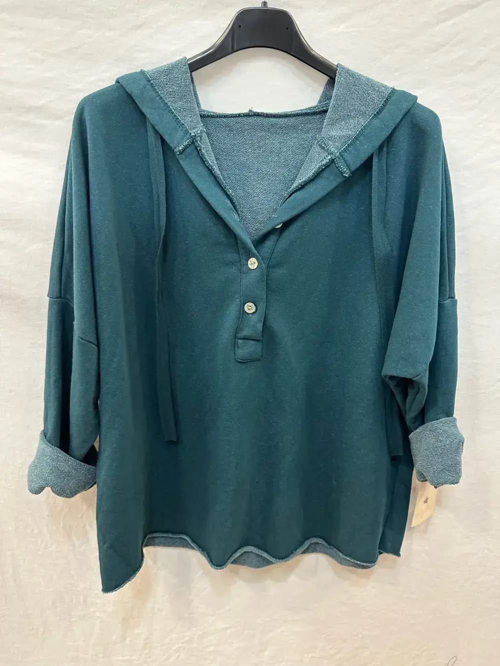 Mimi & Gogo – Hoodie – Mulher por atacado – Sweatshirt com Capuz Abotoamento @83893_SweatEspesso6