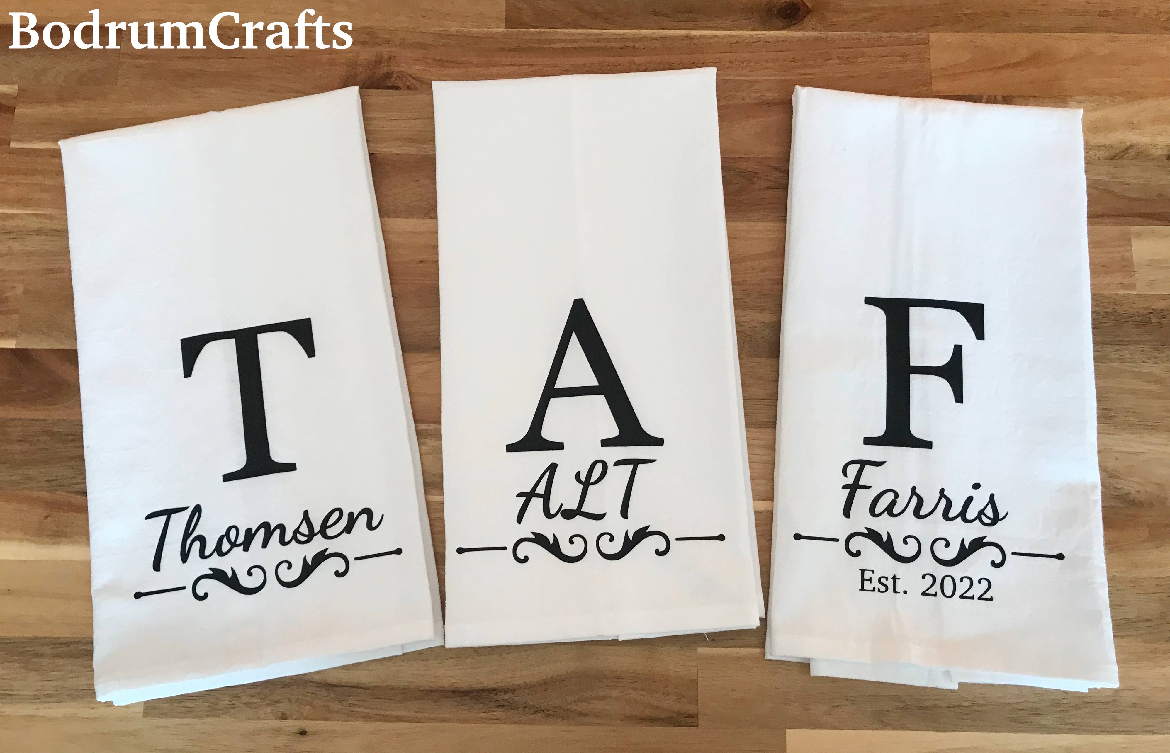 BodrumCrafts - Wholesale Tea Towel - Custom Printed Flour Sack Towels, Personalized Kitchen Towel8