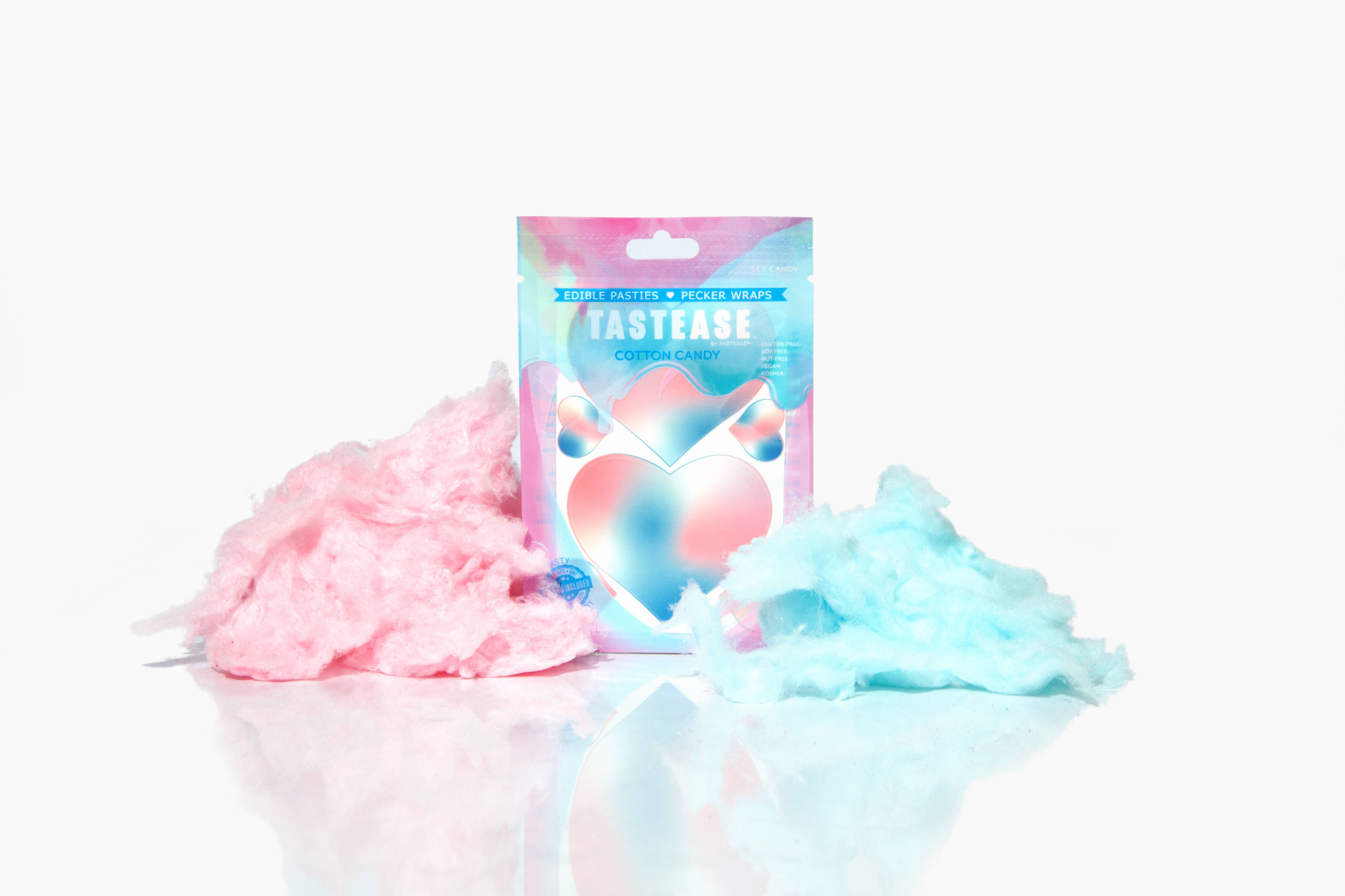 Pastease® – wholesale Cotton candy – Tastease: Edible Pasties & Pecker Wraps in Cotton Candy3