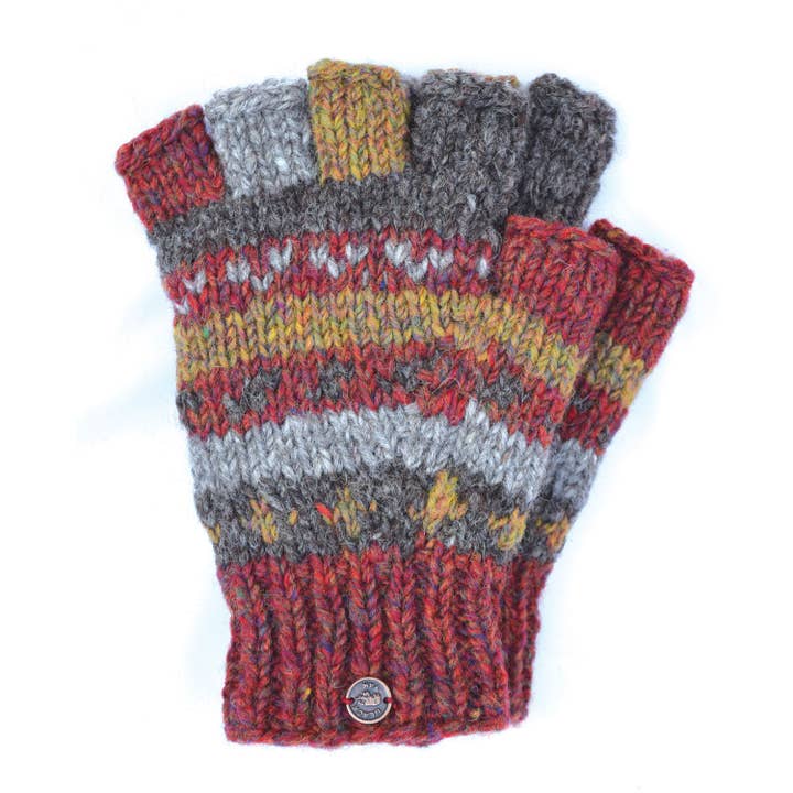 Black Yak Ltd - Wholesale Gloves - Unisex - Fingerless Gloves - Pure Wool - Fair Trade8