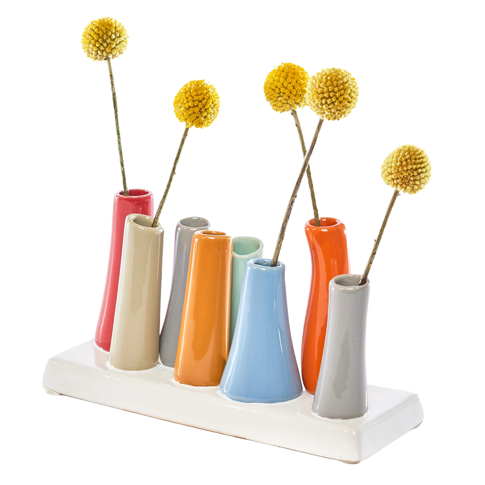 Chive - Wholesale Vase - Pooley Colorful Bud Vase For Flower Arranging Rectangular23