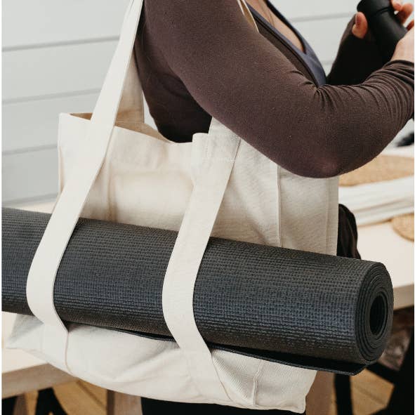 OMOM Organic Tote Bag YOGA - Keeping it together for wholesale by OMOM