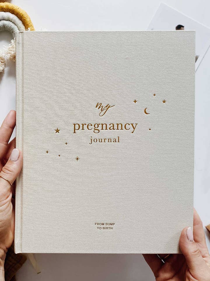 Pregnancy Journal (Pearl) - keepsake parents to be journal and other Purchase Wholesale maternity products. Free Returns & Net 60 Terms on Faire trending on Faire.