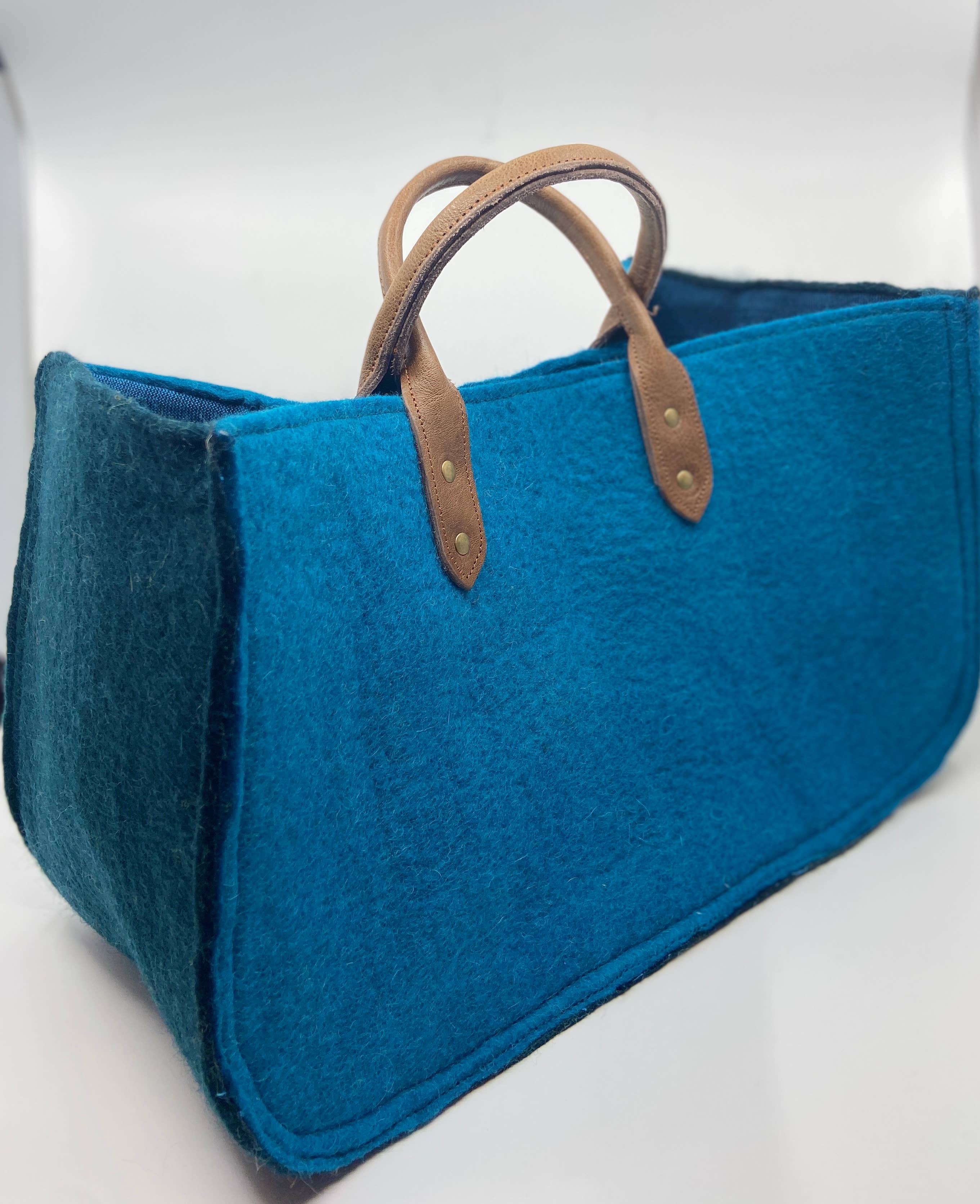 Fibres of Life - Wool & Felt - Wholesale Tote Bag - Women's - The Grab-&-Go Carry All | Felt Wool Tote Bag | Soft Yarn Bag39