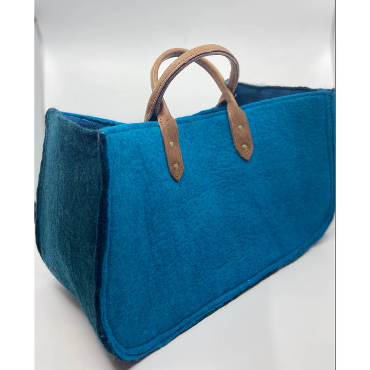 Fibres of Life - Wool & Felt - Wholesale Tote Bag - Women's - The Grab-&-Go Carry All | Felt Wool Tote Bag | Soft Yarn Bag39