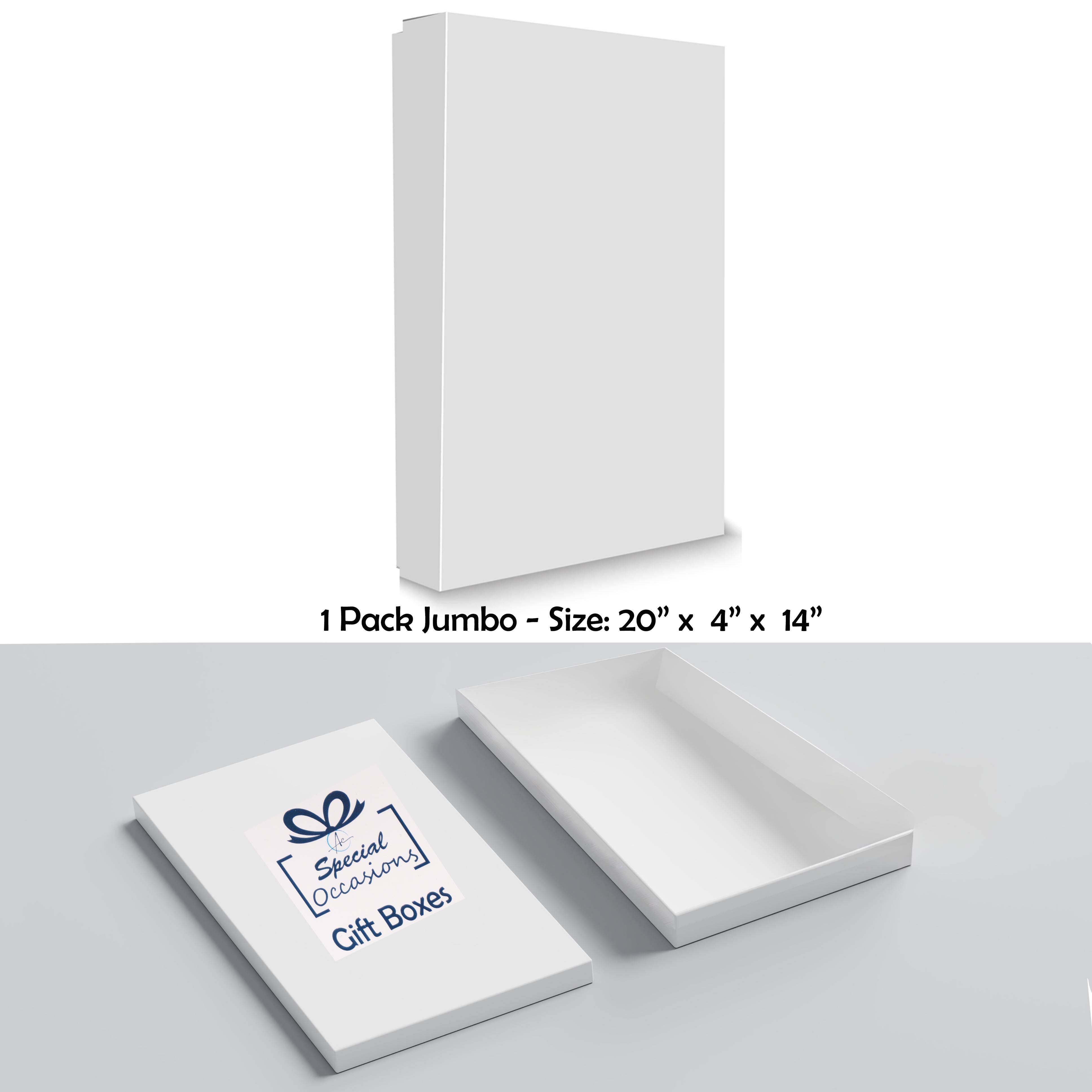 Angels Craft - Wholesale Geschenkdoosje - Witte Cadeaudoos Set – Medium, Large, X-Large & Jumbo3