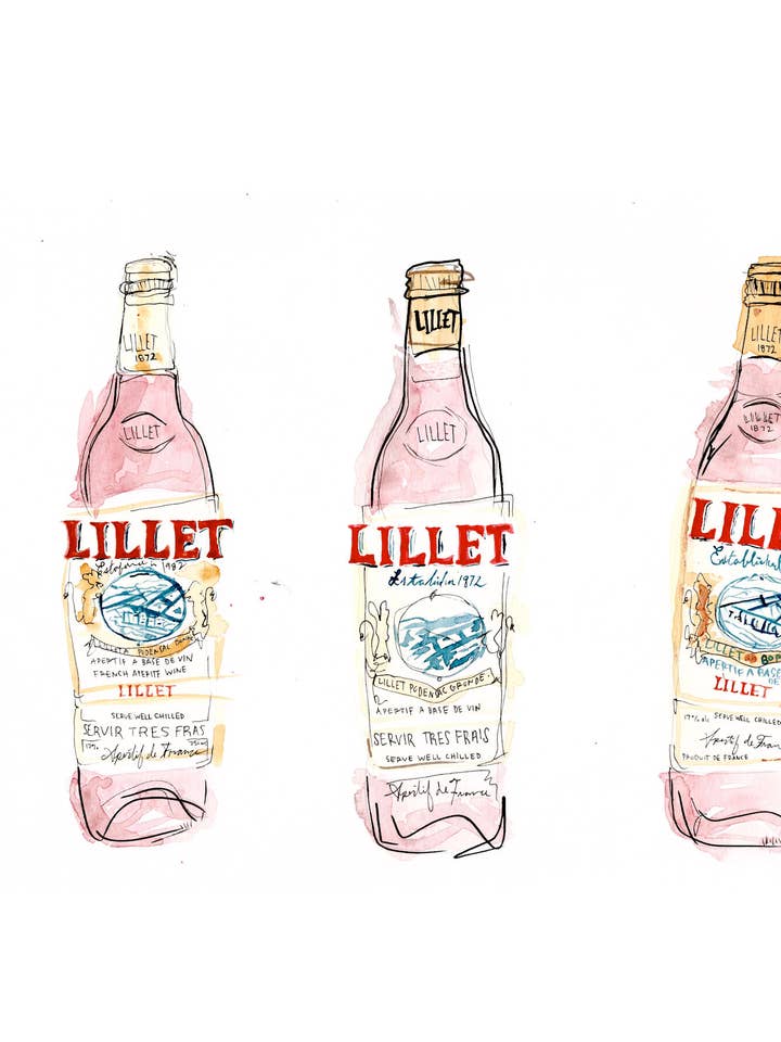 Lillet Tres for wholesale by Ashley Eisenman Art