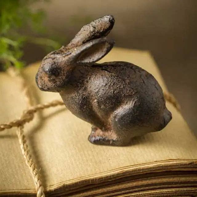 Mothology Home - Wholesale Decorative Figurine - Small Cast Iron Rabbit0