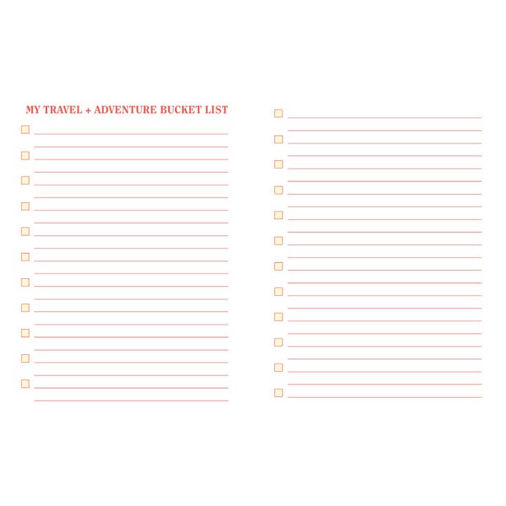 Chronicle Books - Wholesale Journal/Diary - Bucket List Journal5