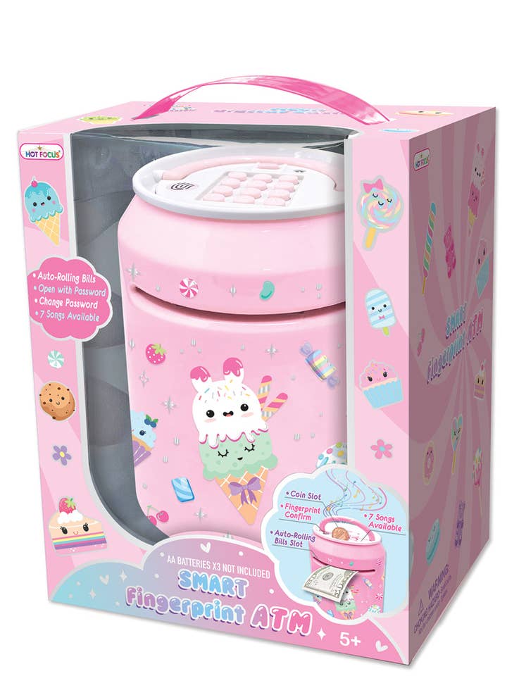 Smart Fingerprint ATM, Sweets for wholesale by Hot Focus, Inc.