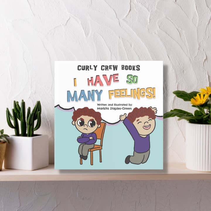 I Have So Many Feelings! for wholesale by Curly Crew Books