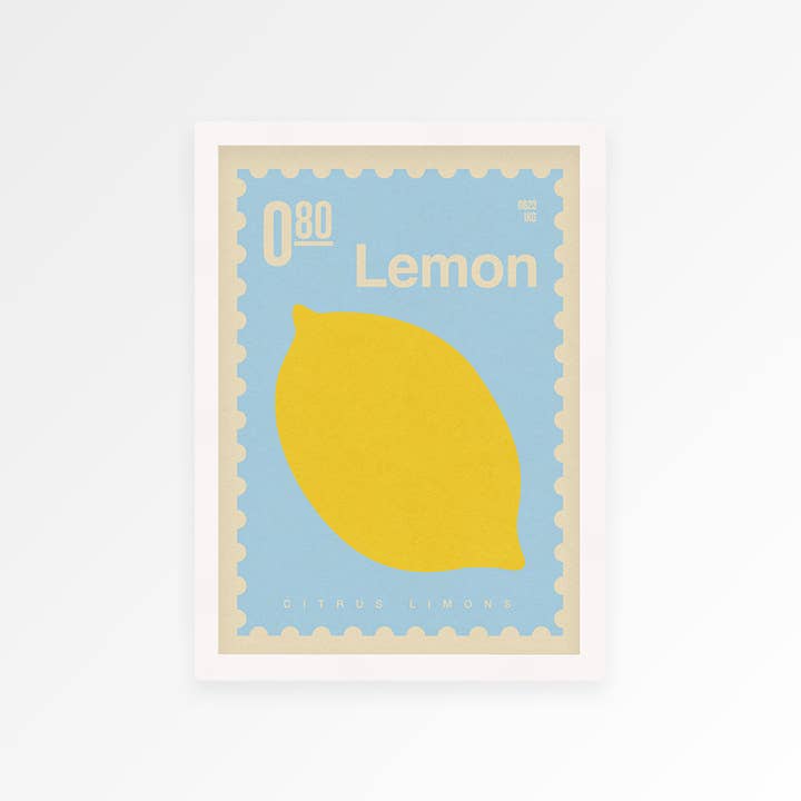 Proper Good - Wholesale Art Print - Lemon Print