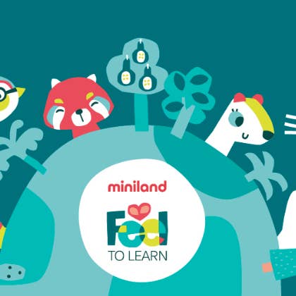 Miniland Educational - Wholesale Toy Set - Kids - Feel to Learn: Translucent colorful Lizard4