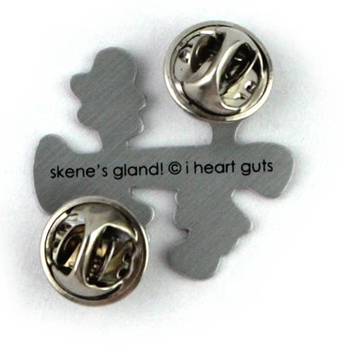 I Heart Guts | Organ Plushies Wholesale - Venta al por mayor Botón/prendedor - Pin de solapa Skine's Gland - Gland of the Damas3