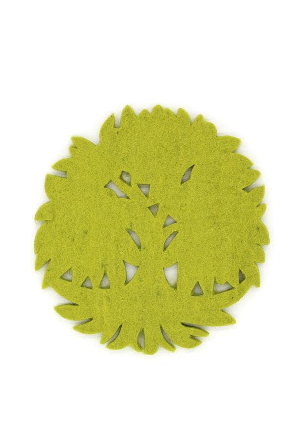 Lakhays Collection Inc. – Großhandel Topfuntersetzer – Baum des Lebens Filz Trivets1