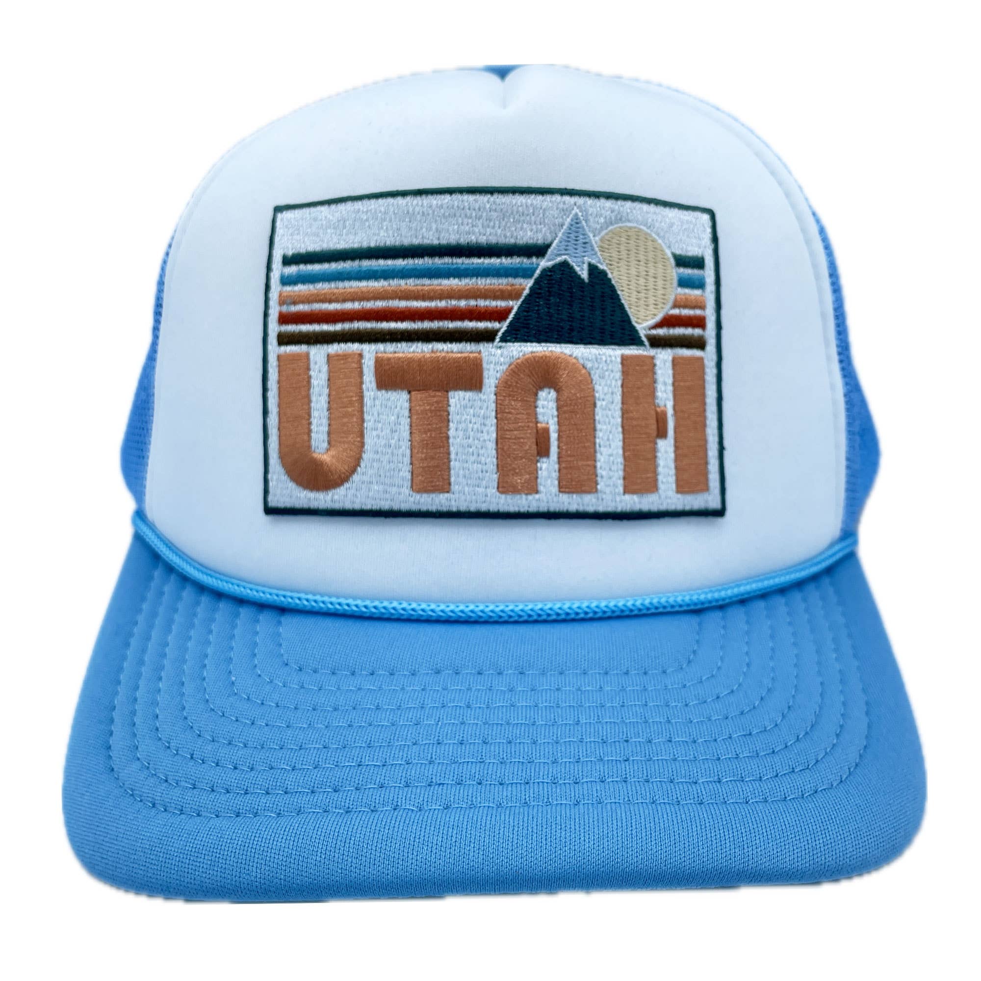Hey Mountains - Wholesale Trucker Hat - Unisex - Utah Trucker Hat - Retro Mountain5