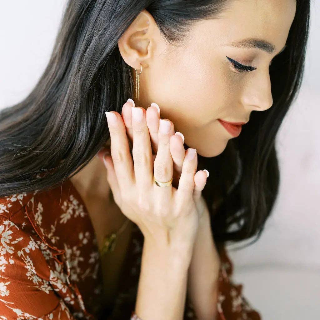 Honeycat Jewelry - Wholesale Dangle Earrings - Threader Drop Bar Earrings7