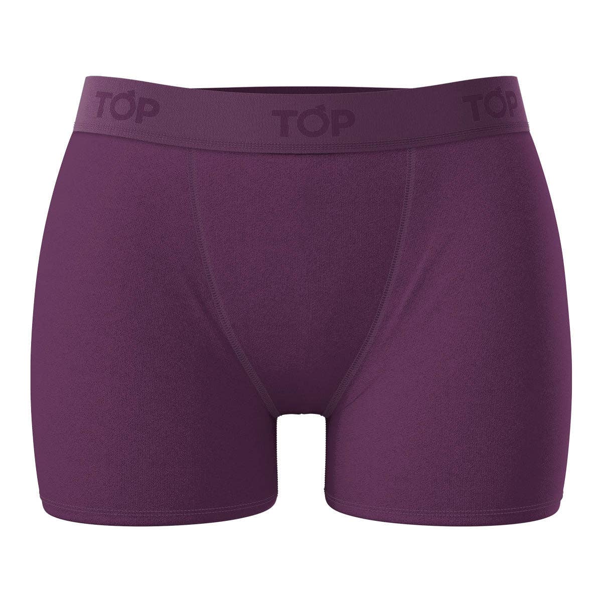 TOP - Wholesale Underwear - Women's - Women Boxer Brief Modal - Pack of 3 Colors2